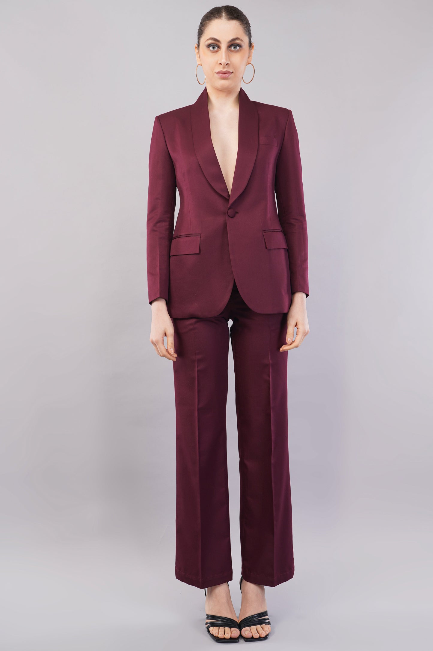 Merlot Elegance Blazer