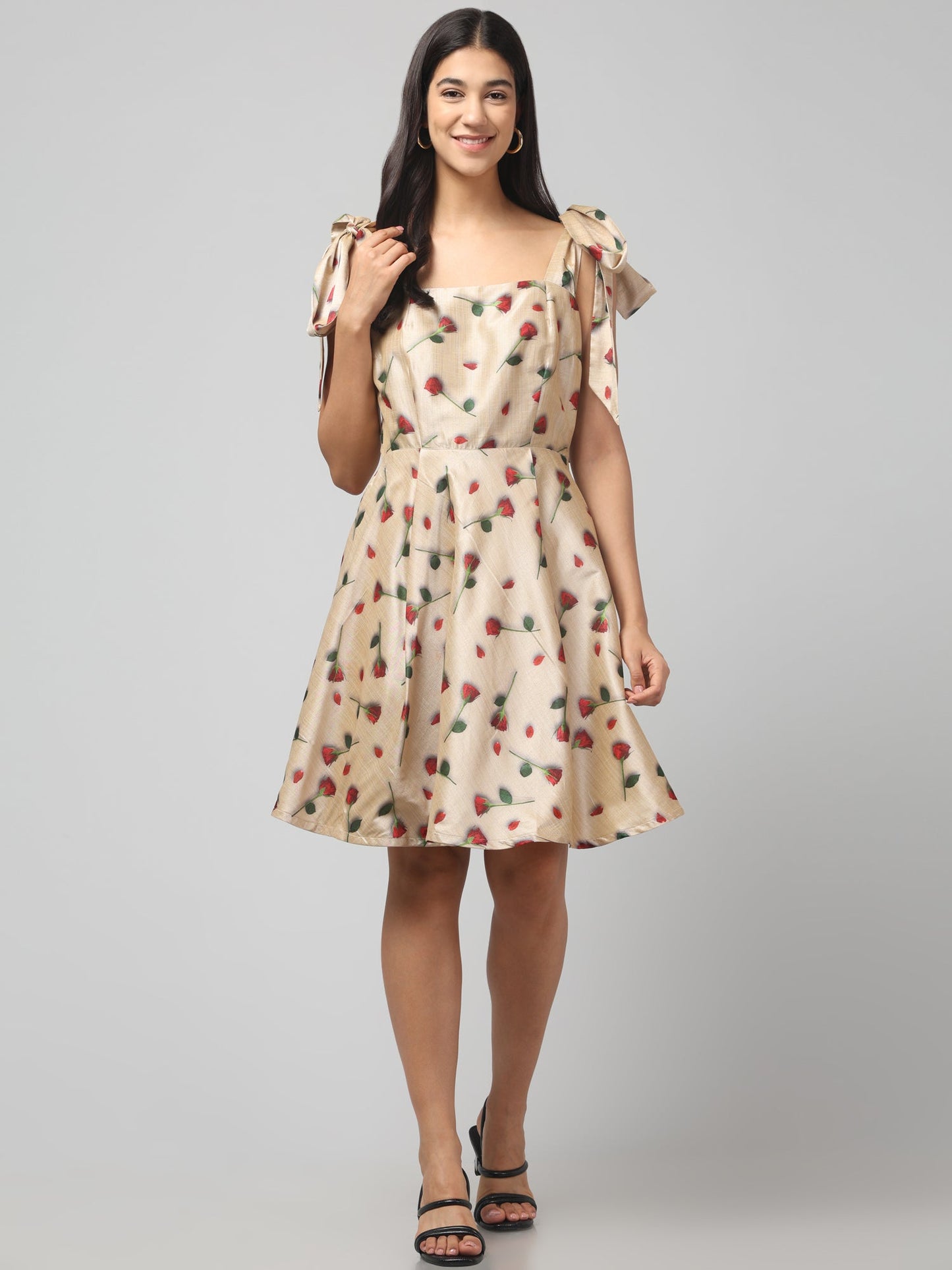 Rosé Ribbons Dress