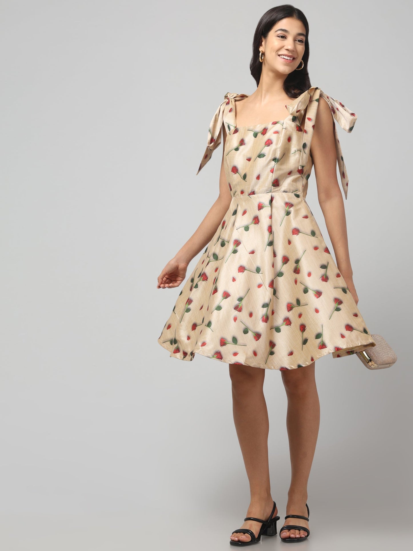 Rosé Ribbons Dress