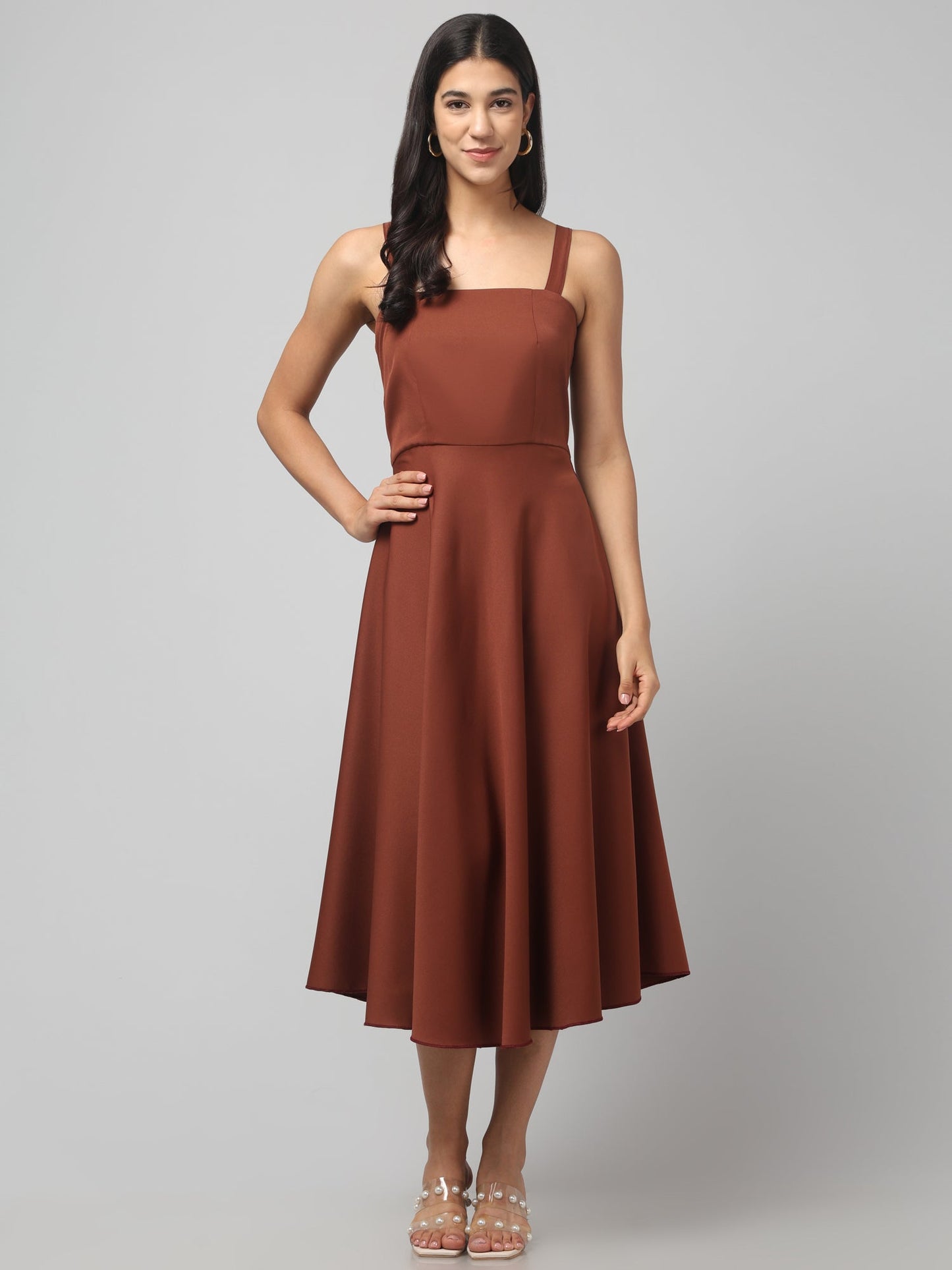 Cinnamon Glide Dress