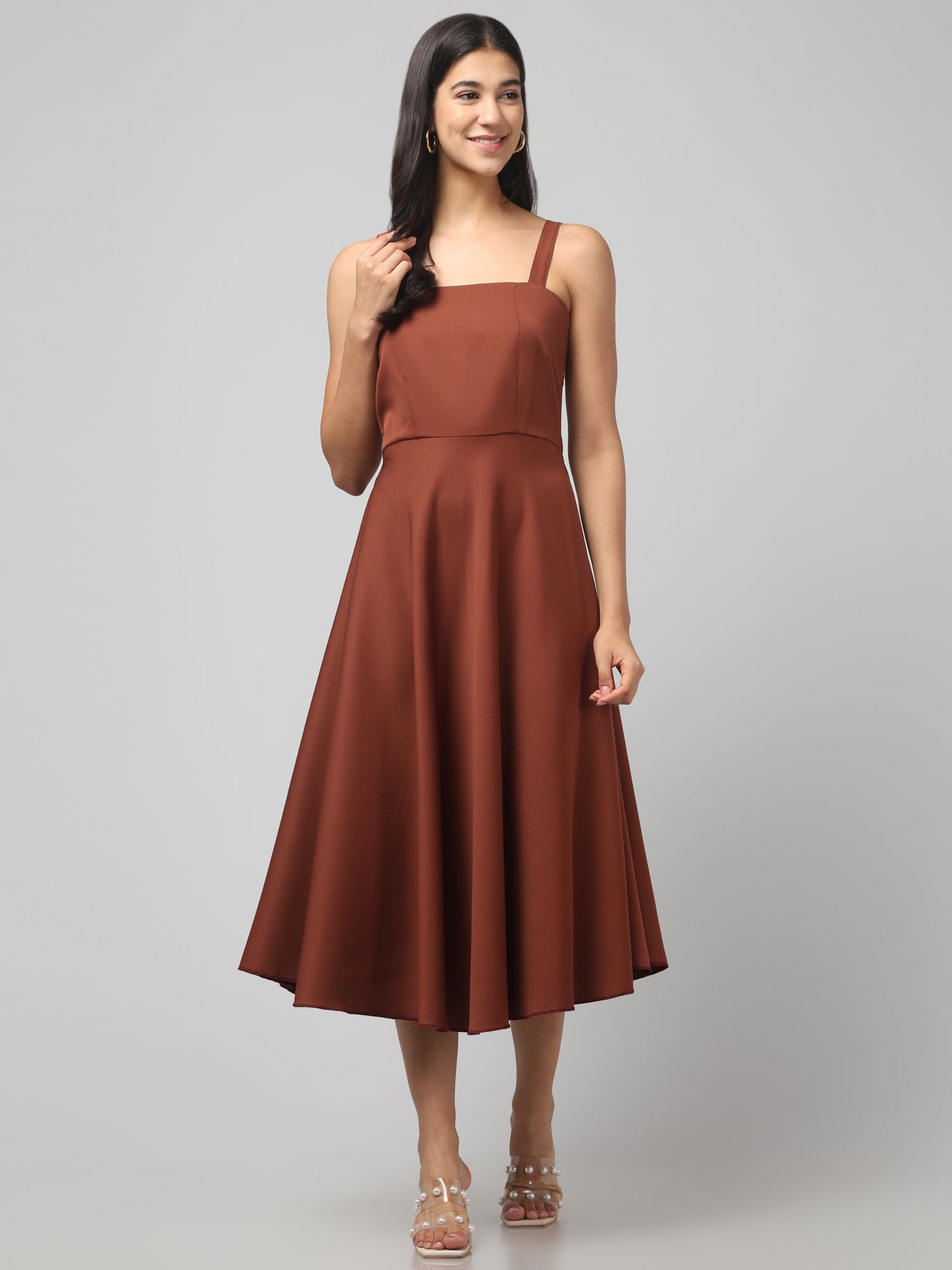 Cinnamon Glide Dress