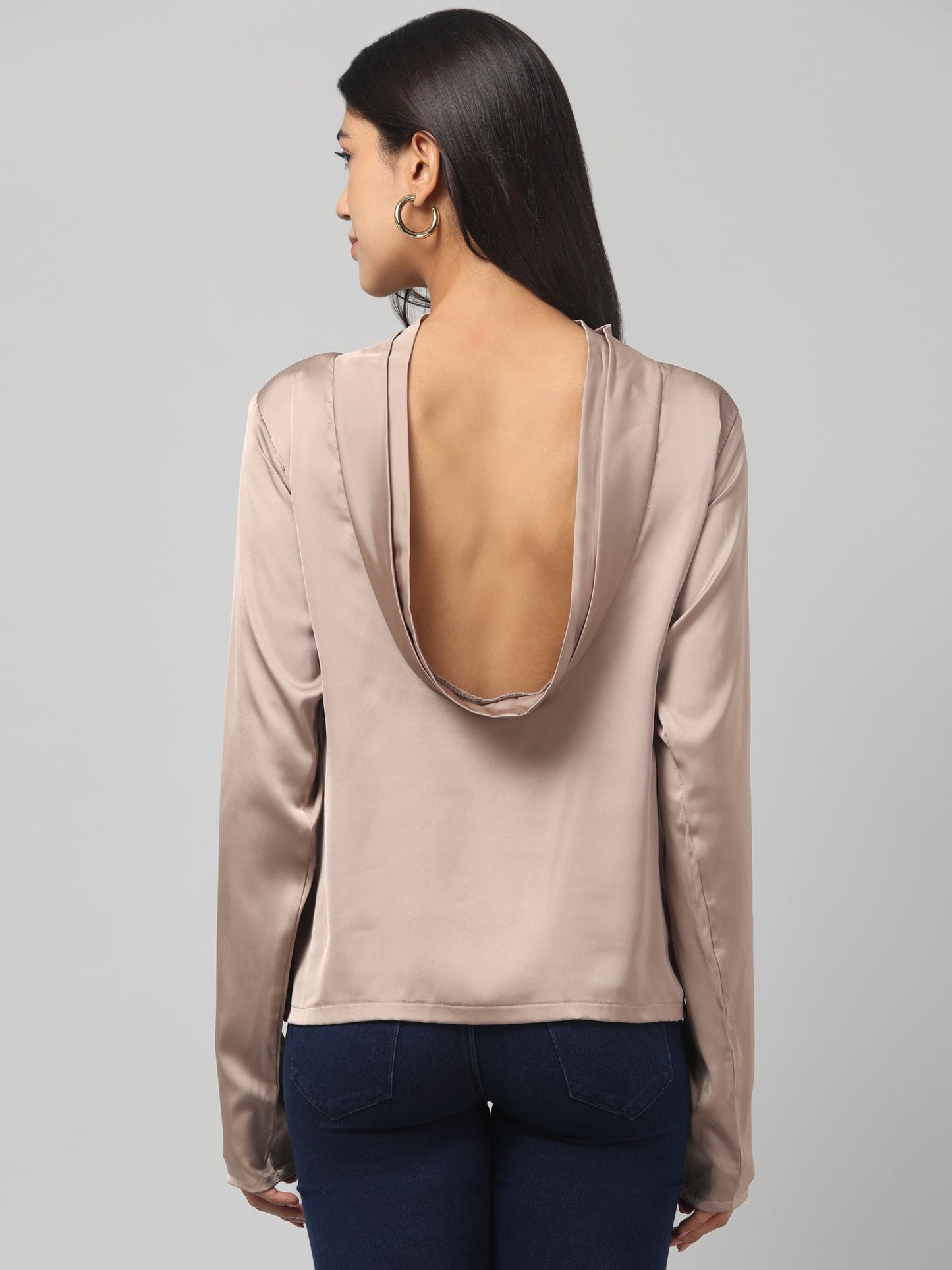 Moonlit Drape Blouse