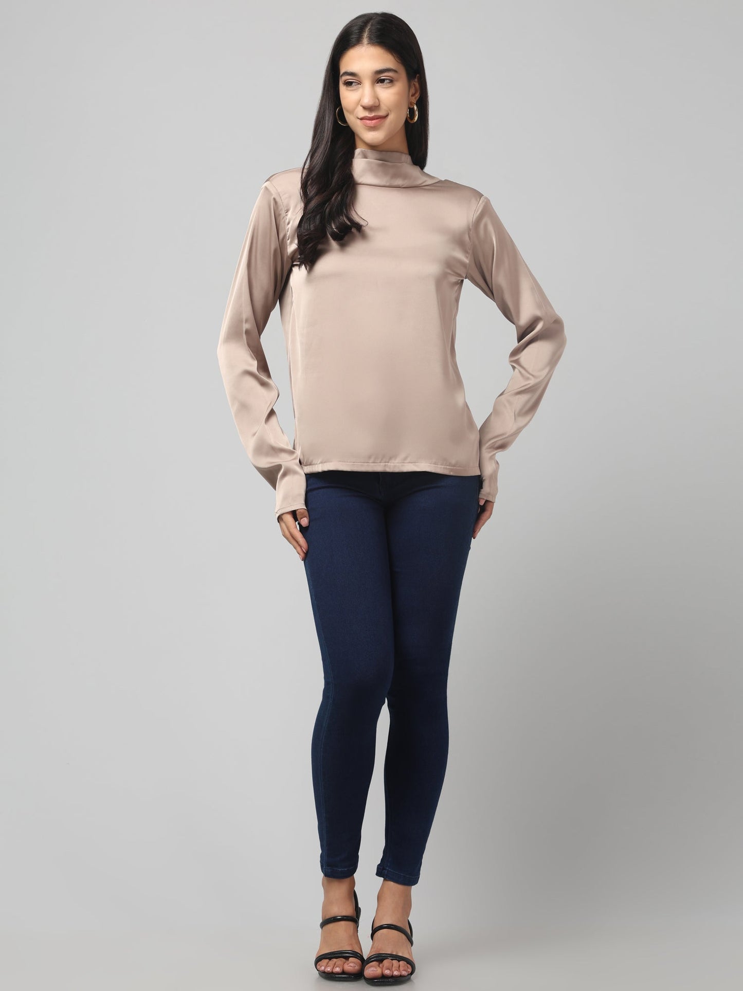 Moonlit Drape Blouse