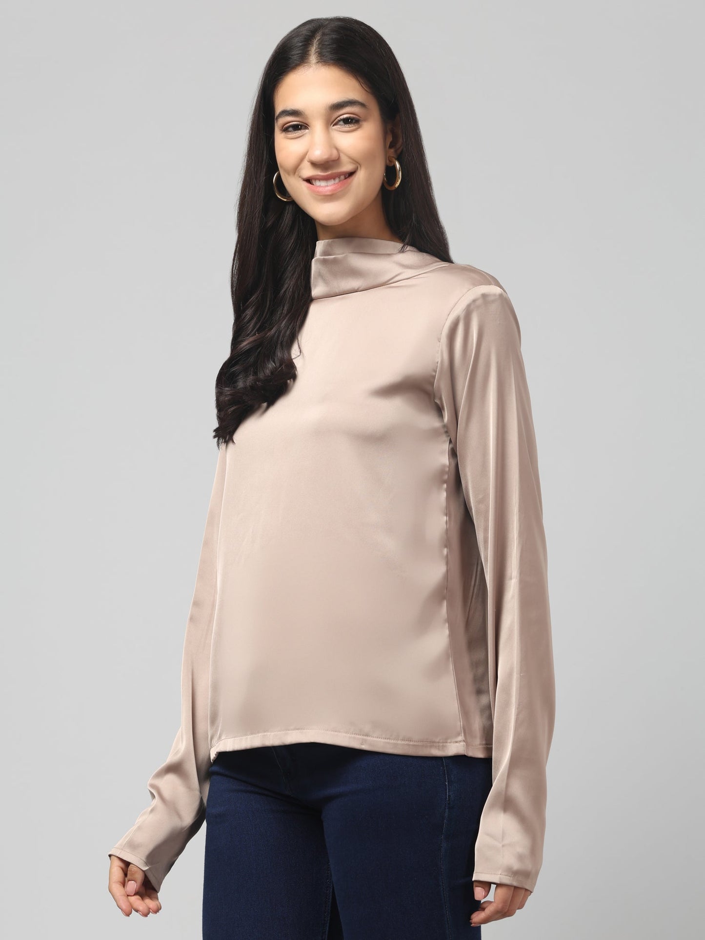 Moonlit Drape Blouse