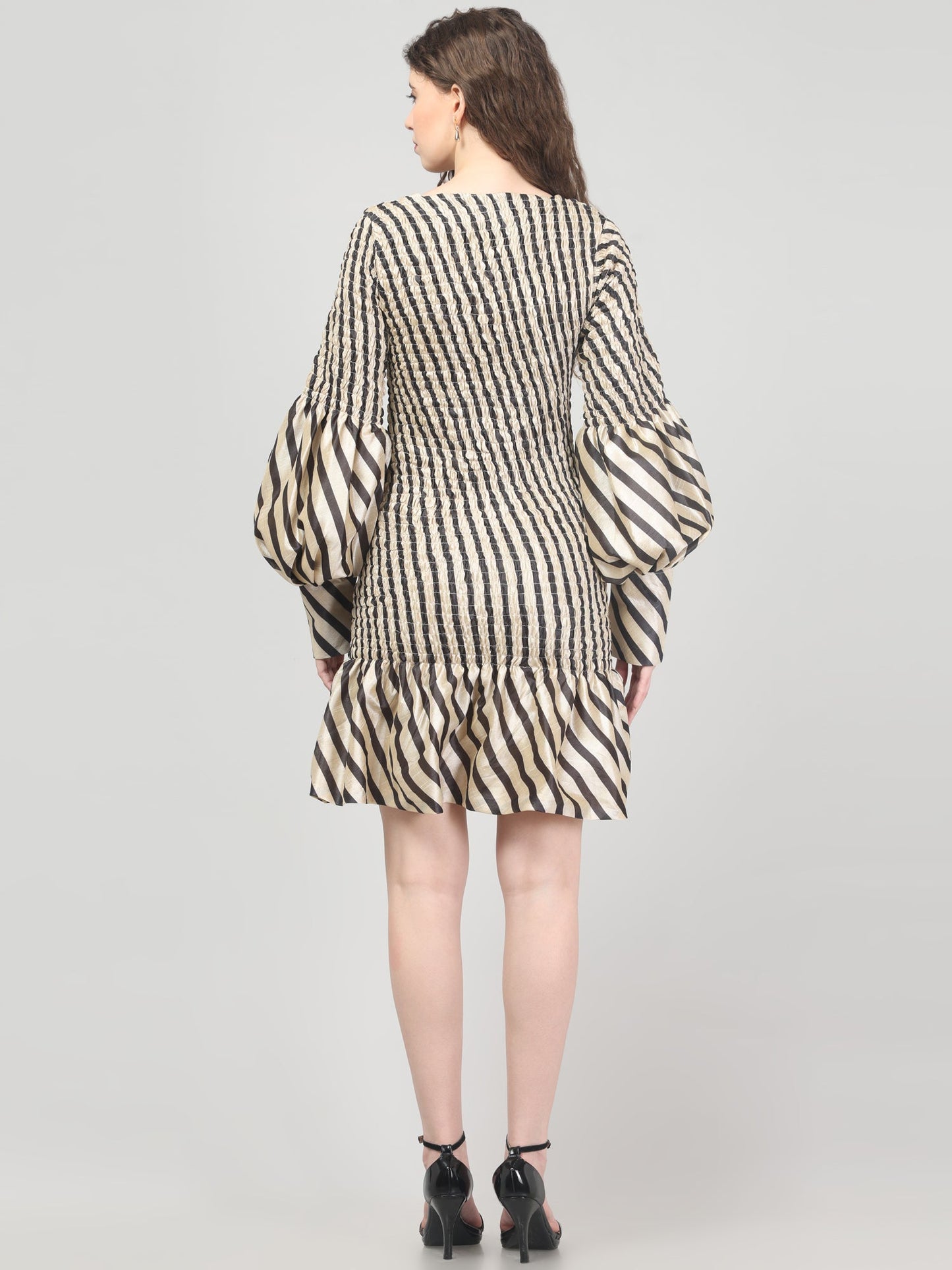 Monochrome Muse Dress