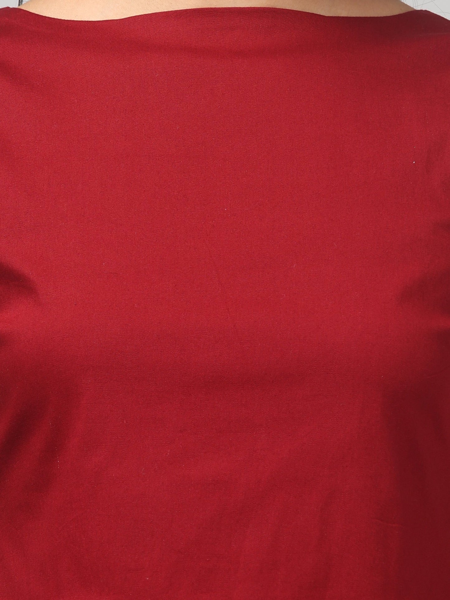 Crimson Curve Dress