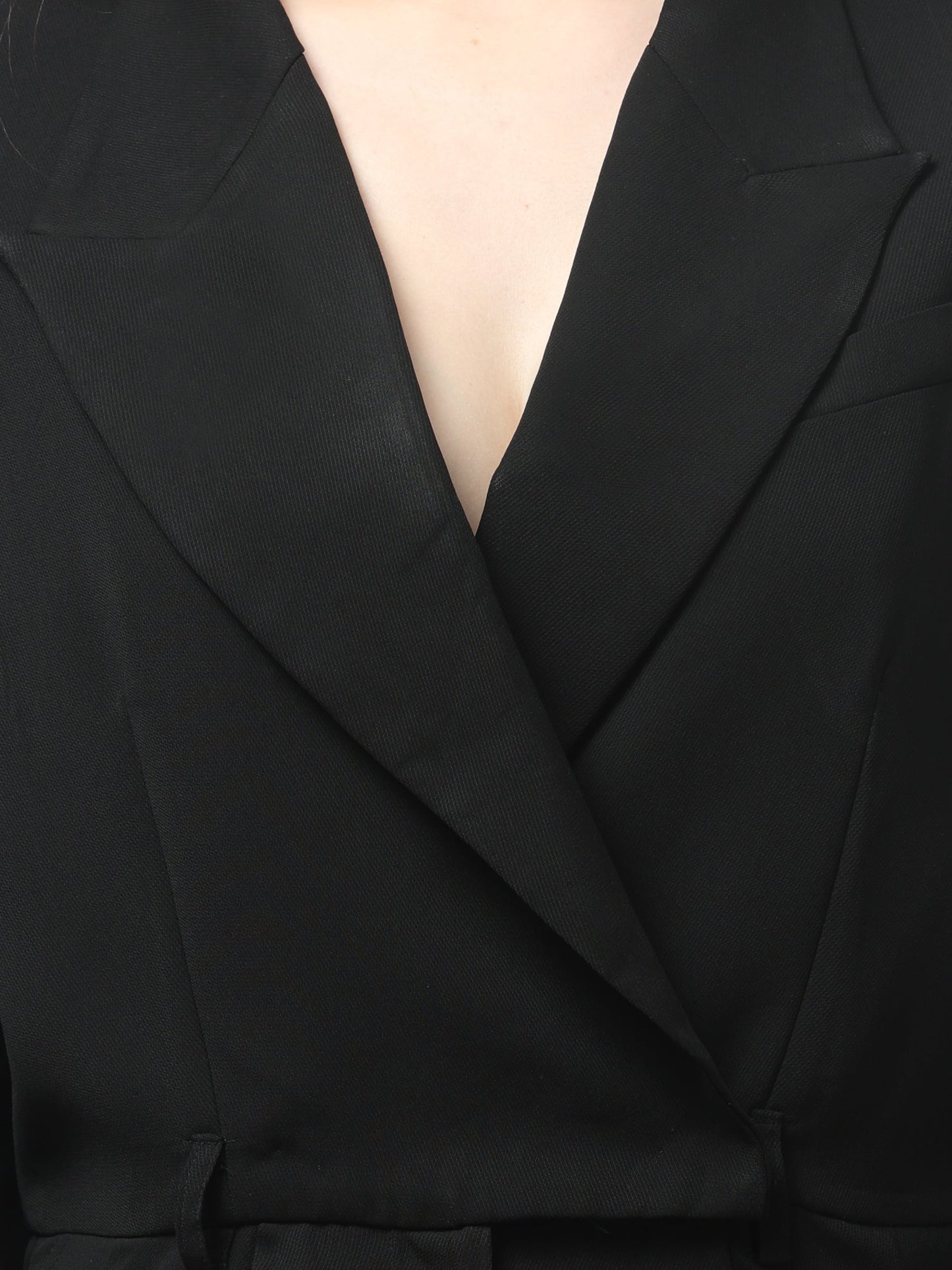 Power Mode Belted Jumpsuit