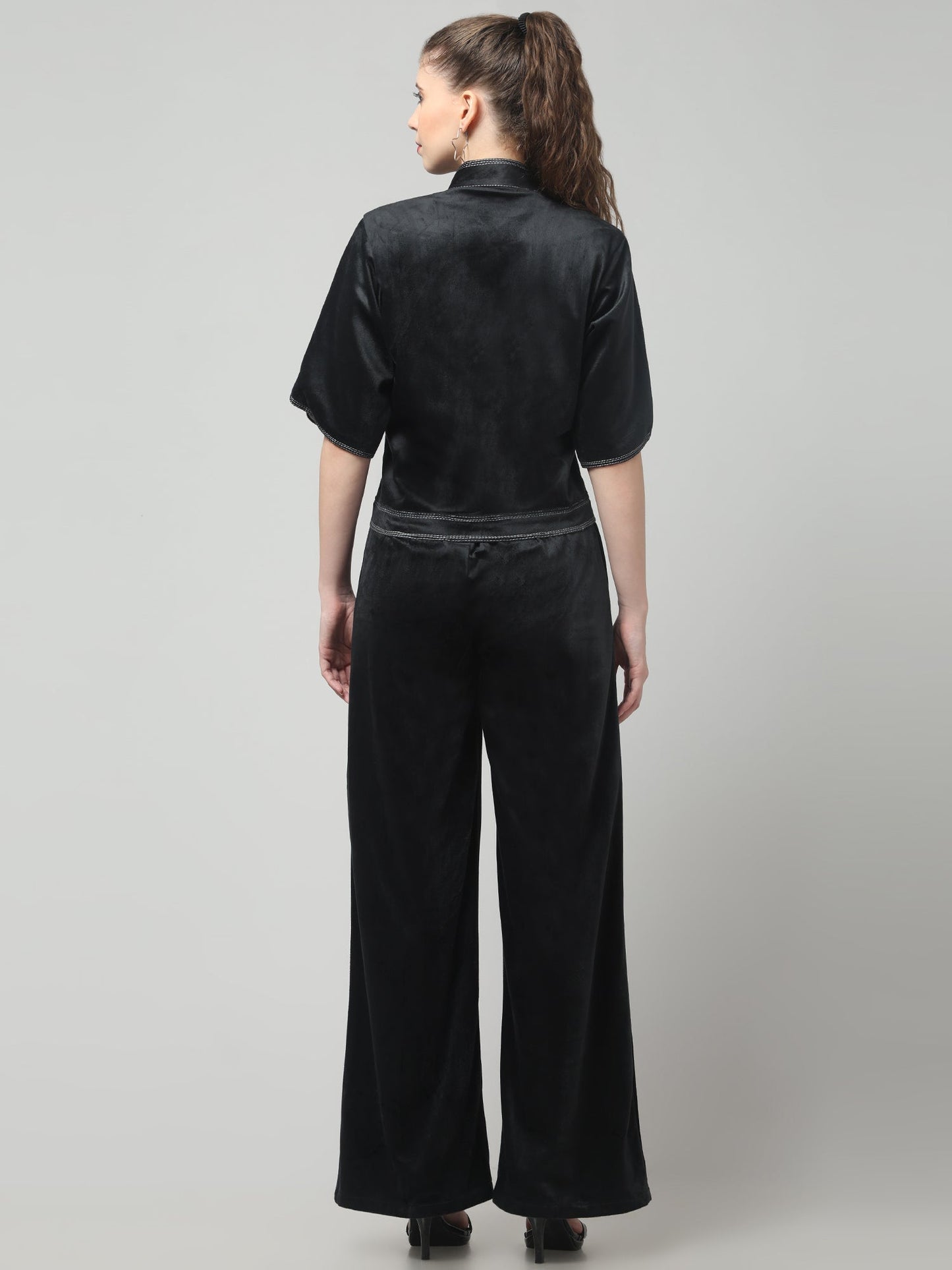 Velvet Noir Co-ord Set