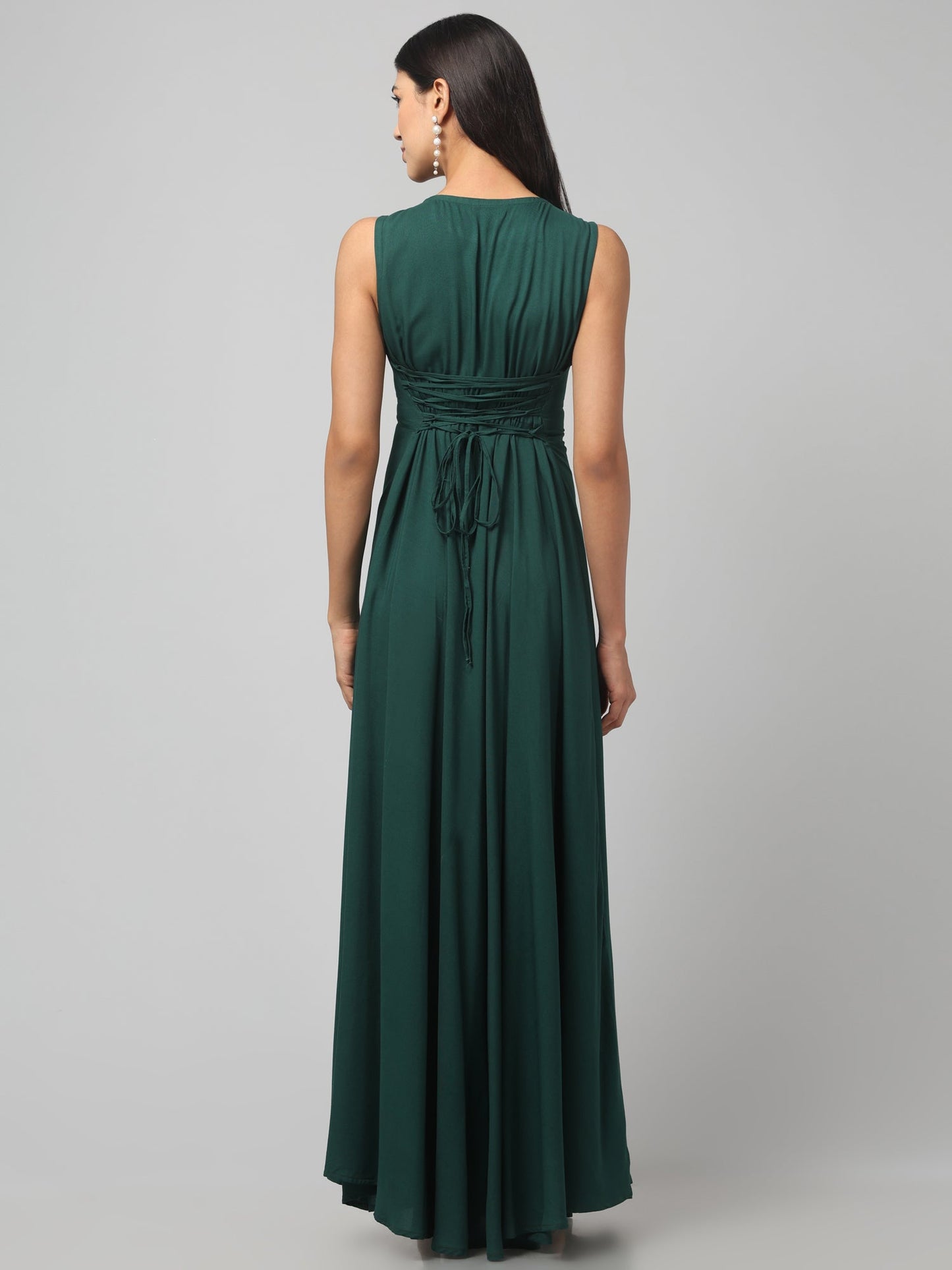 Emerald Echo Gown