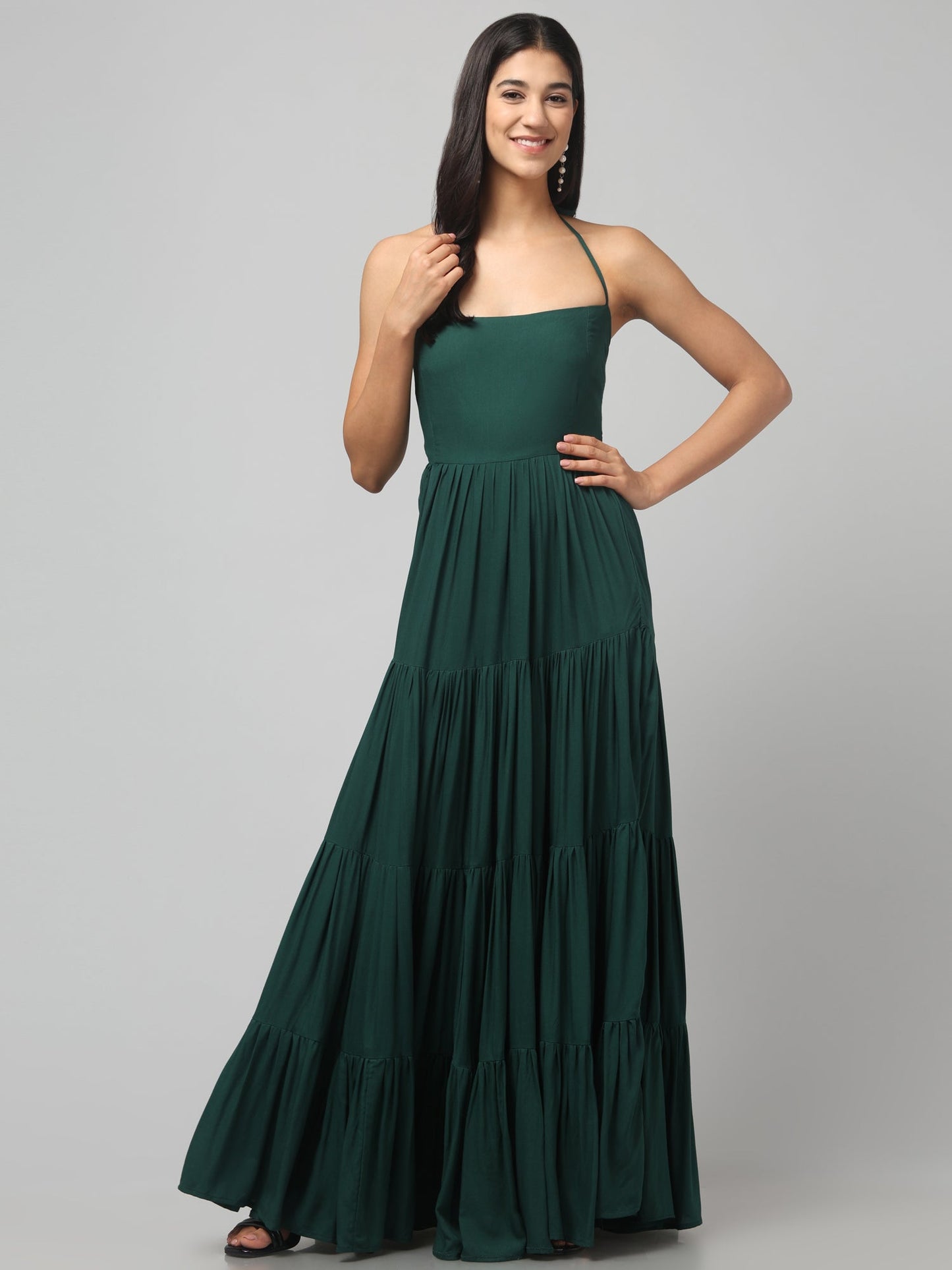 Enchanted Fern Tiered Maxi