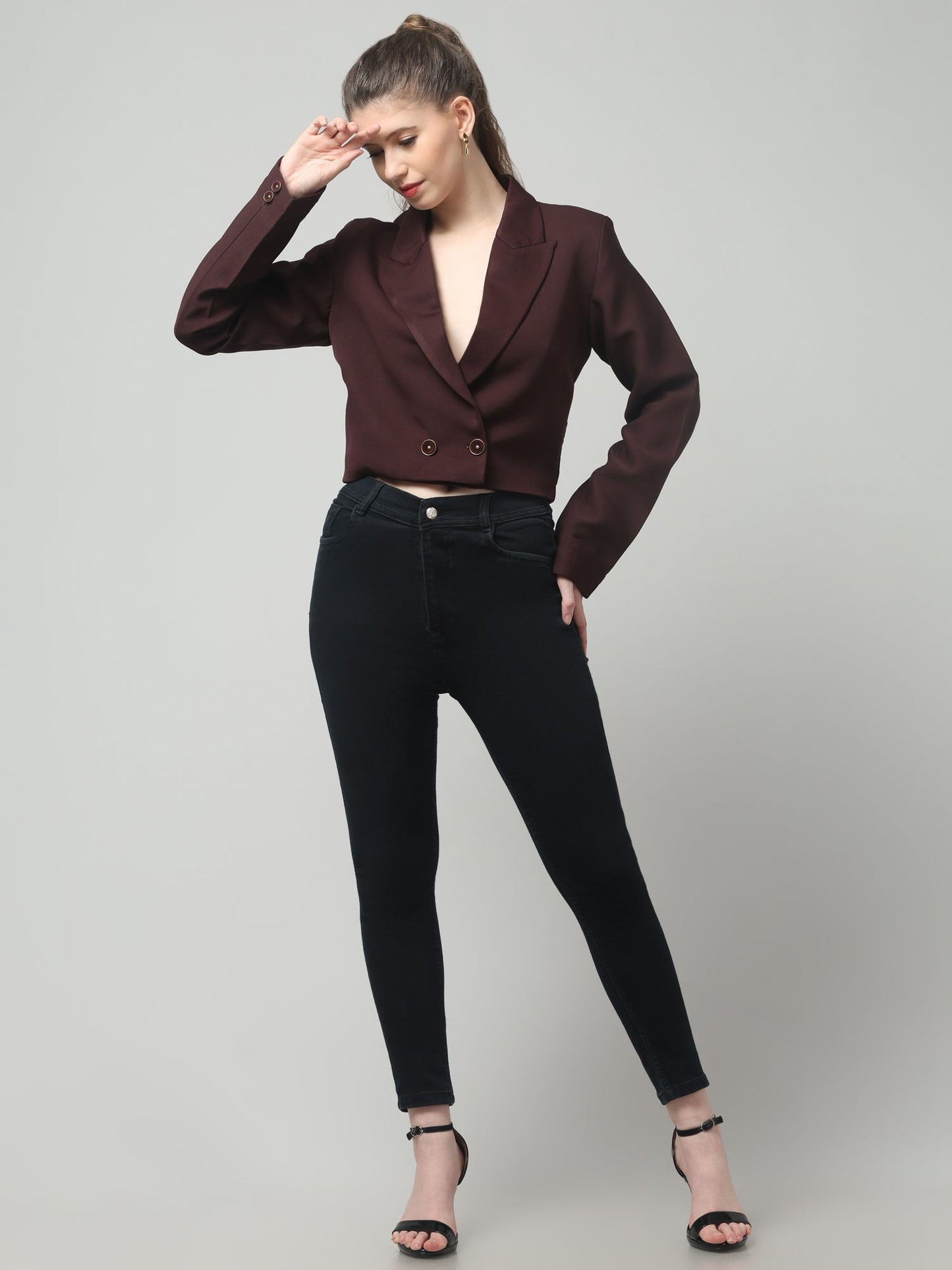 Boldline Cropped Blazer