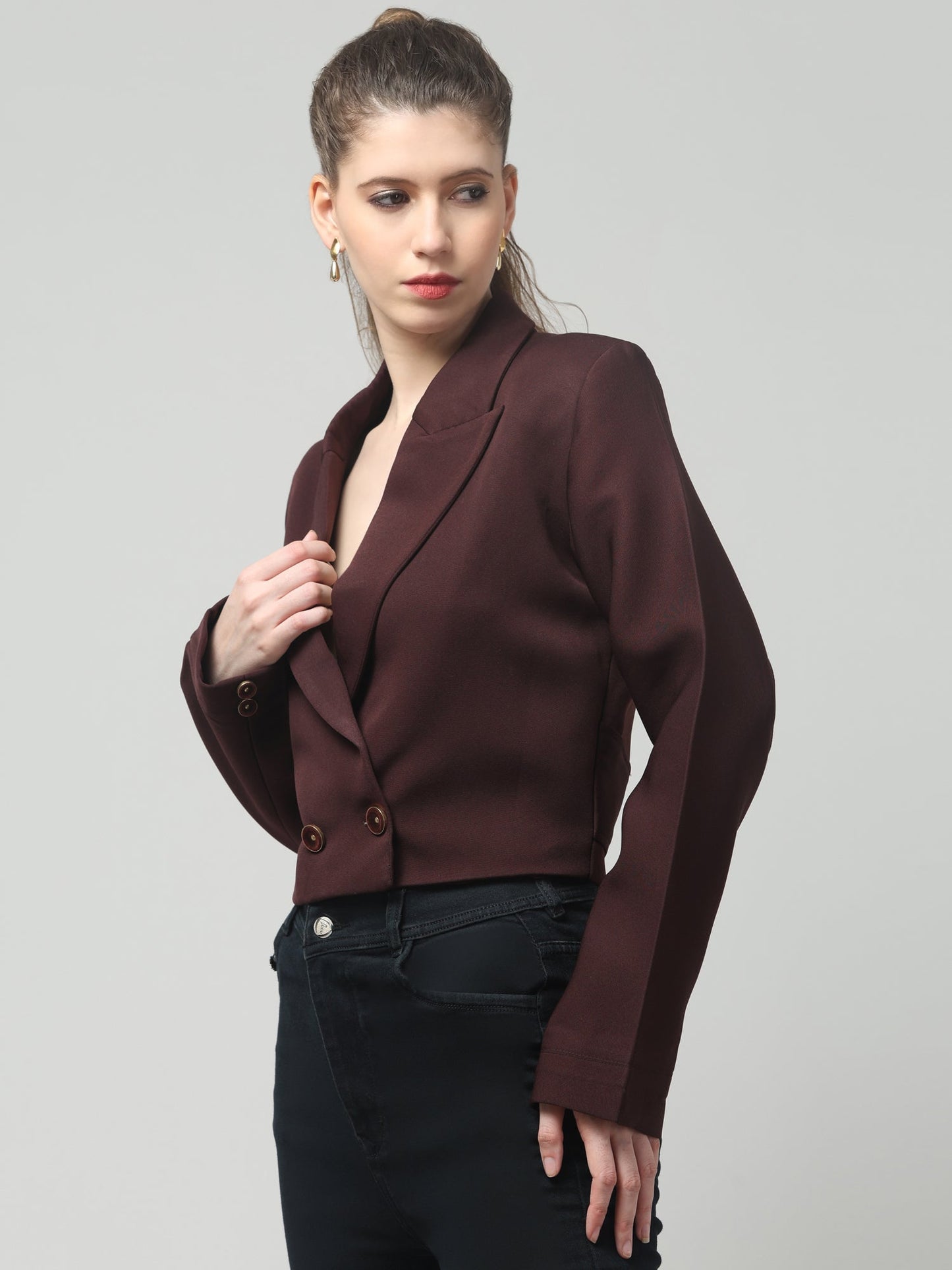 Boldline Cropped Blazer