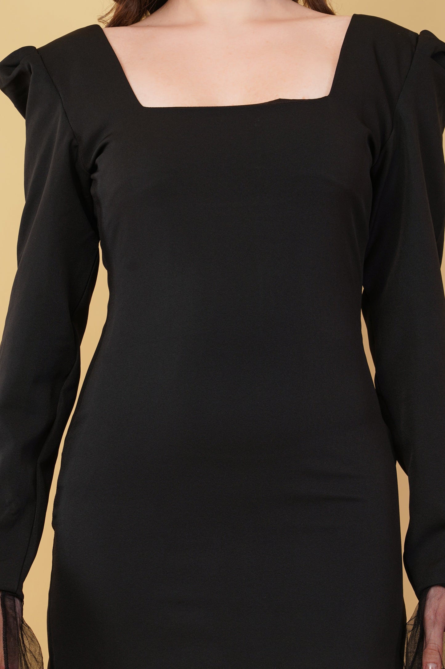 Midnight Charm Ruffle Mini