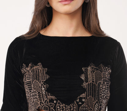 Noir Enigma Dress