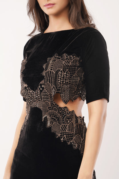 Noir Enigma Dress