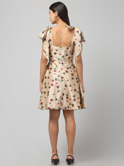 Rosé Ribbons Dress