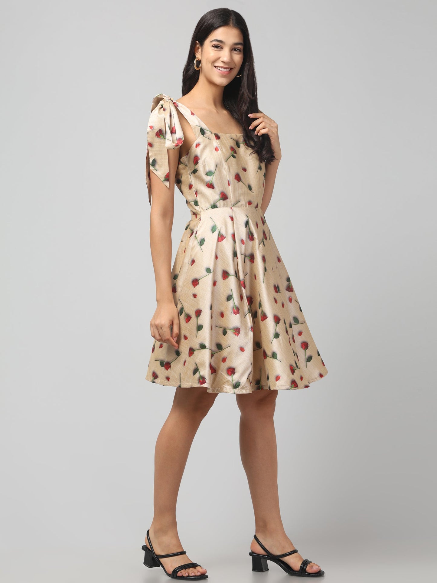 Rosé Ribbons Dress