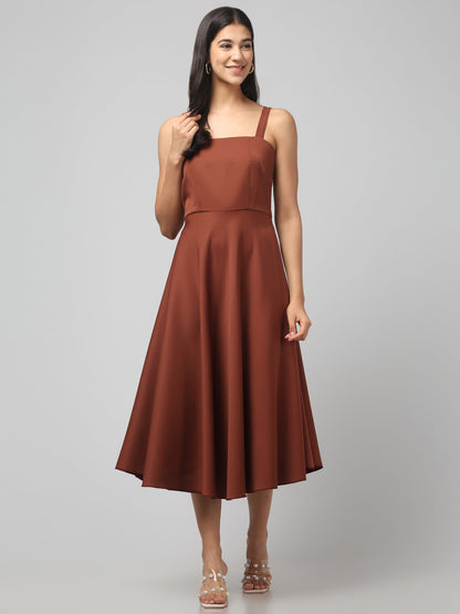 Cinnamon Glide Dress
