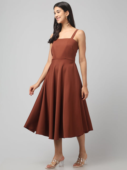Cinnamon Glide Dress