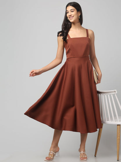 Cinnamon Glide Dress