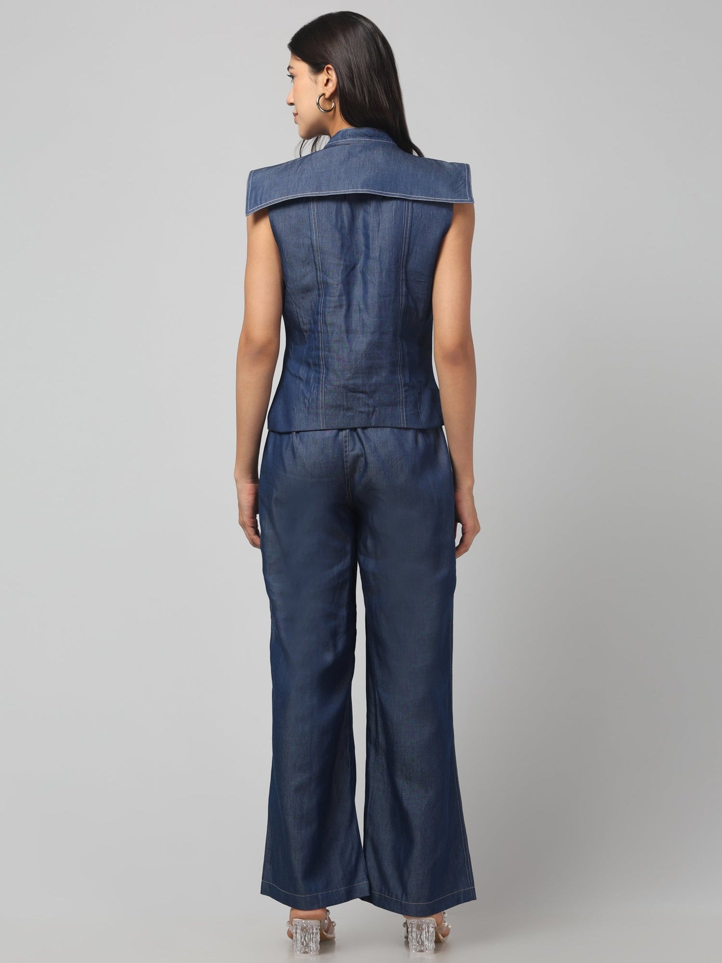 Indigo Sculpt Co-Ord Set