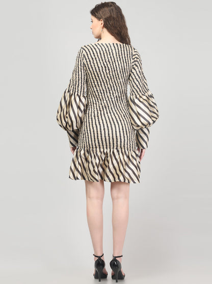 Monochrome Muse Dress
