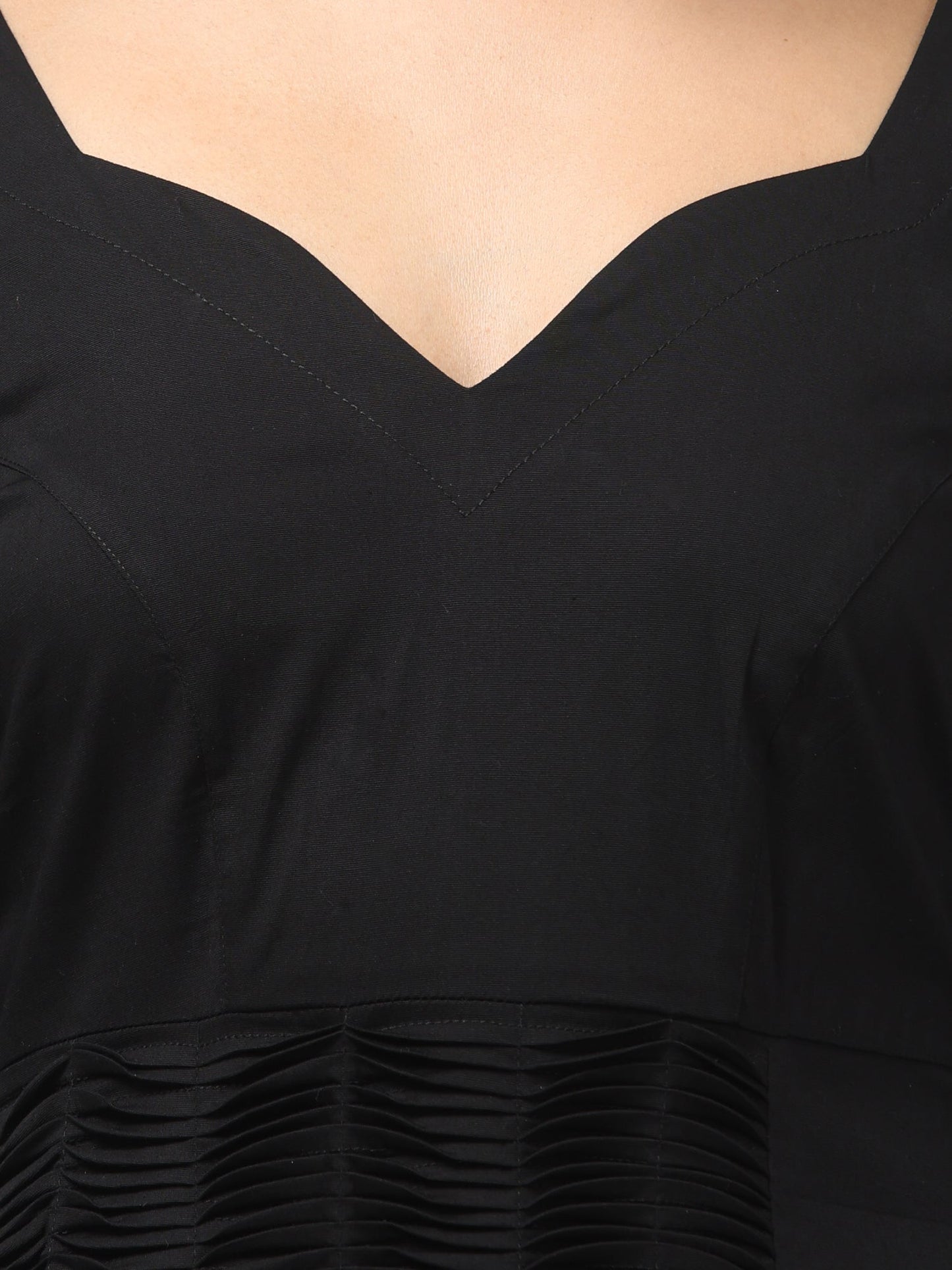 Velvette Noir Slit Dress