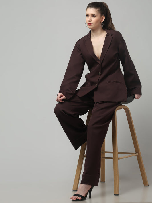 Espresso Essential Blazer Set