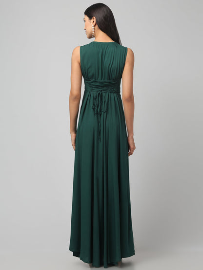 Emerald Echo Gown
