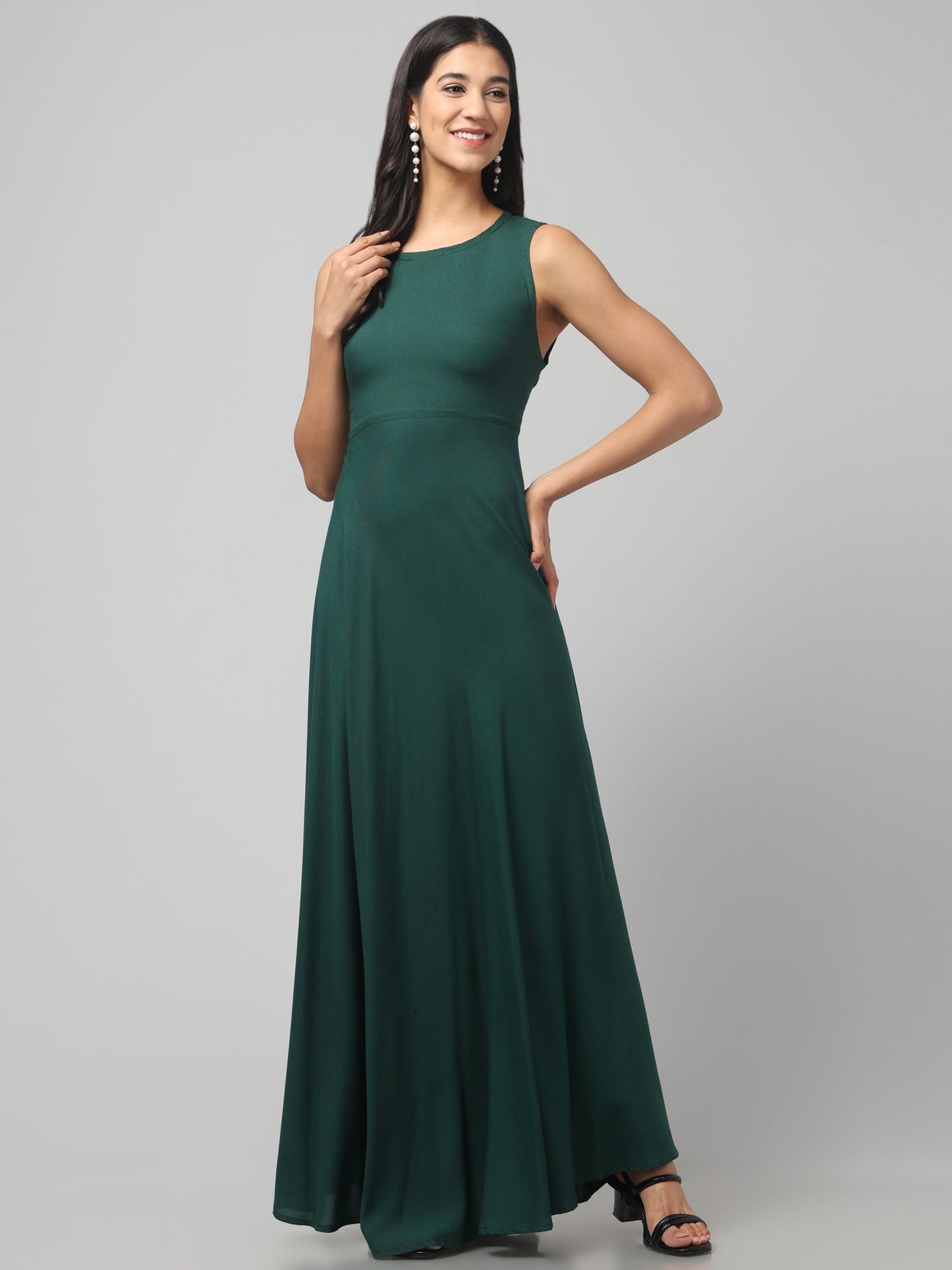 Emerald Echo Gown