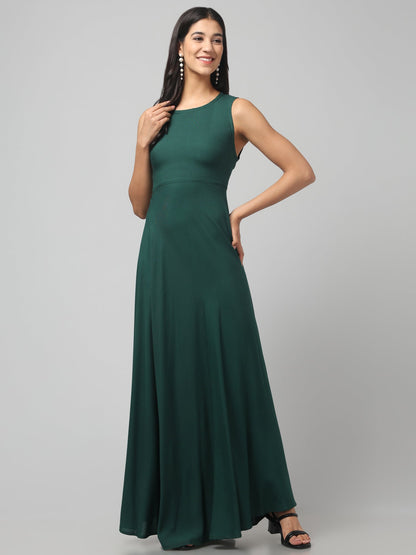 Emerald Echo Gown