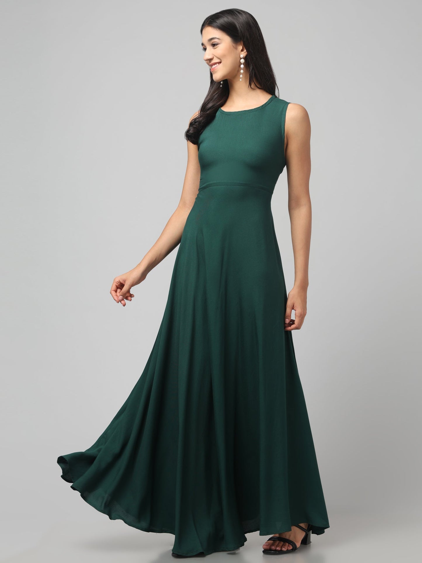 Emerald Echo Gown