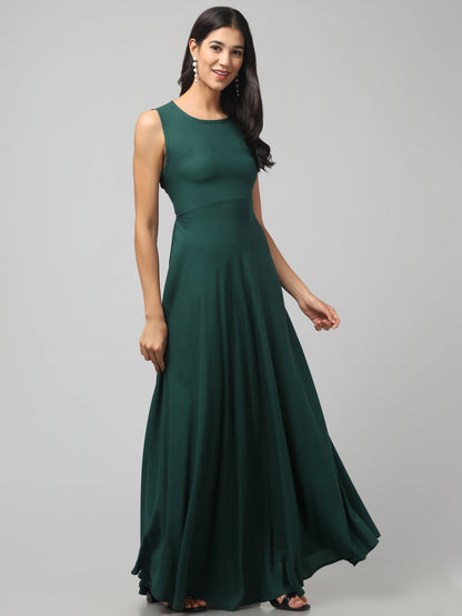 Emerald Echo Gown