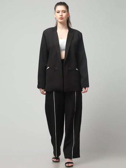 Noir Line Luxe Blazer Set