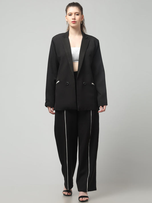 Noir Line Luxe Blazer Set