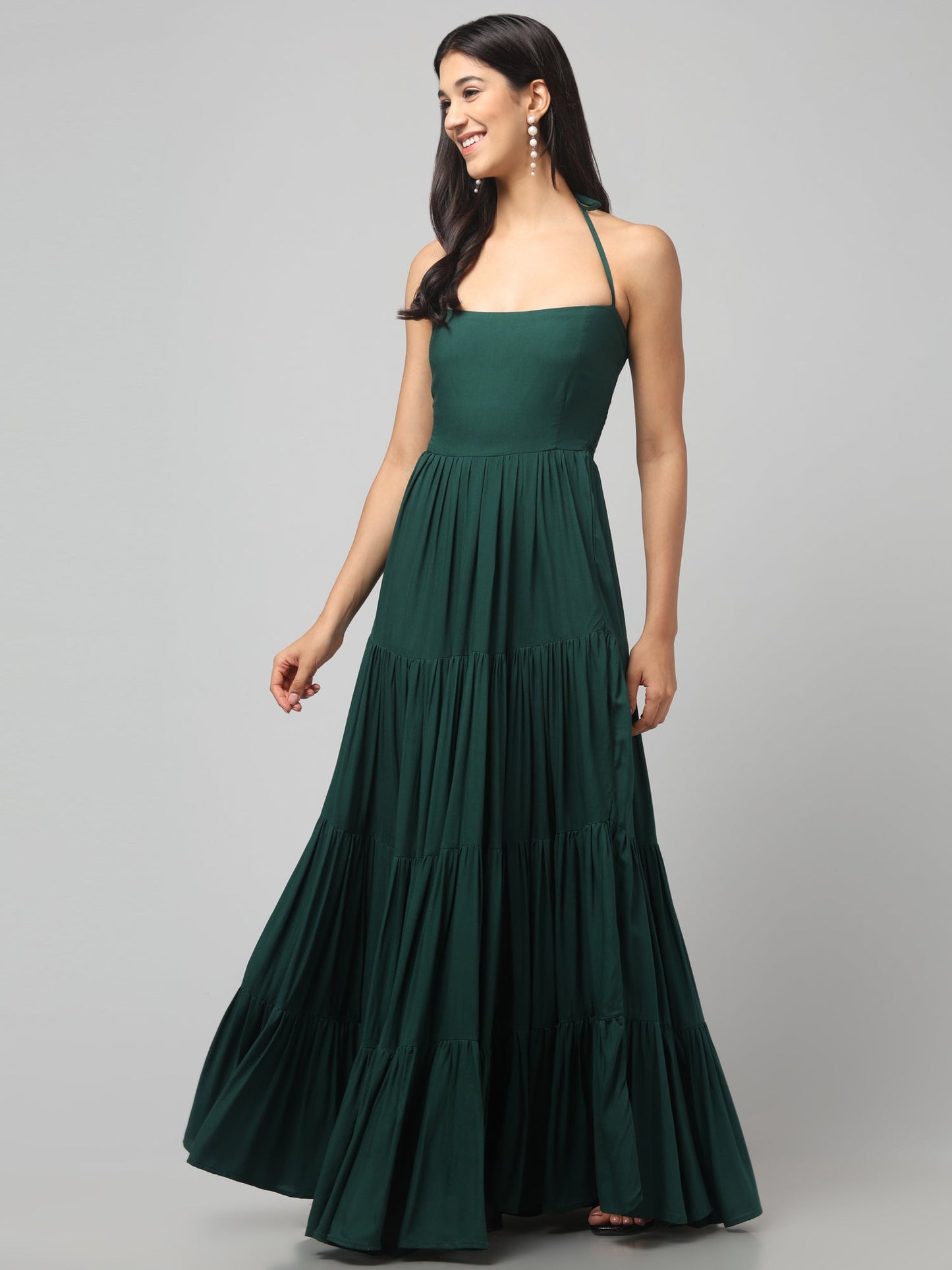 Enchanted Fern Tiered Maxi