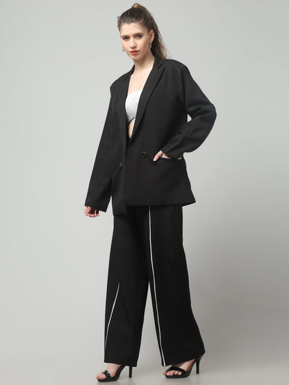 Noir Line Luxe Blazer Set
