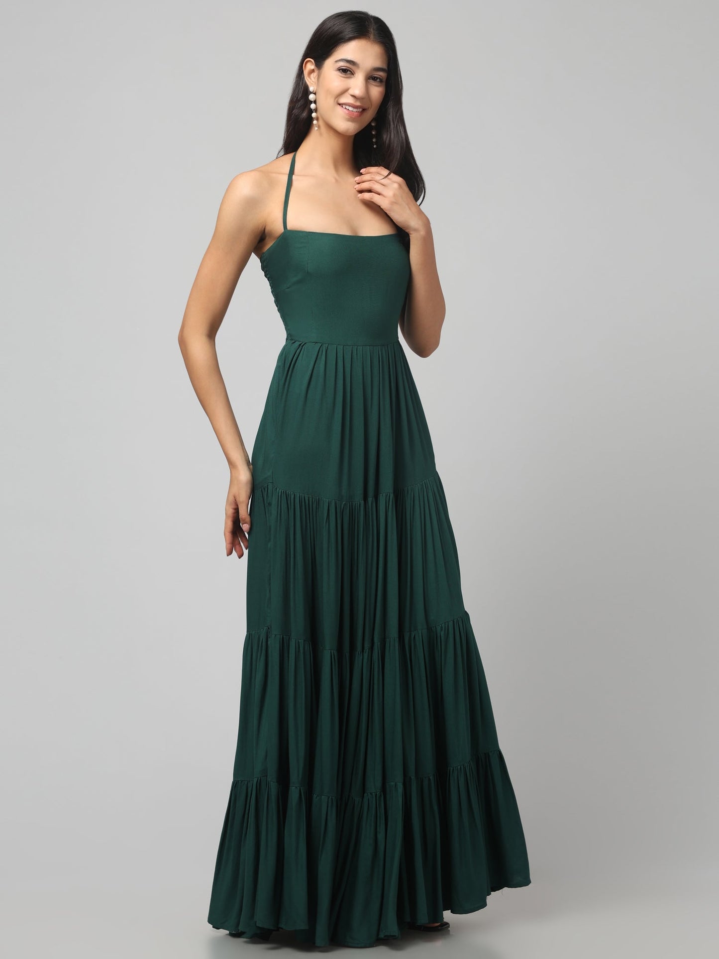 Enchanted Fern Tiered Maxi