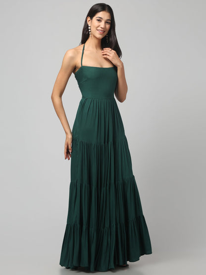 Enchanted Fern Tiered Maxi