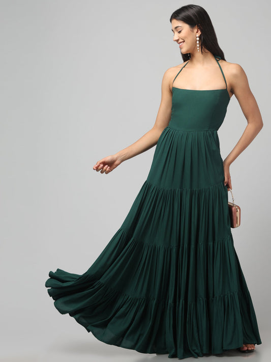 Enchanted Fern Tiered Maxi