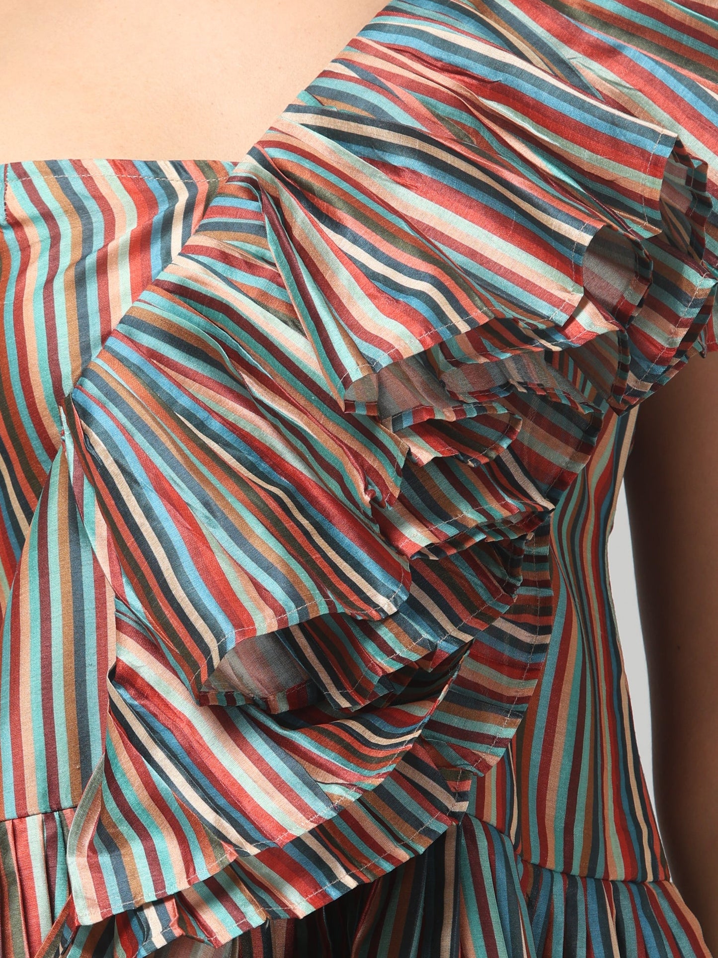 Confetti Rush One-Shoulder Dress