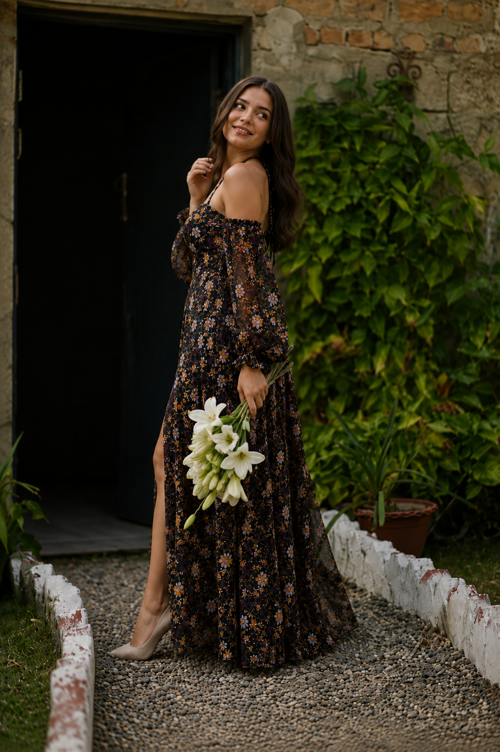 Twilight Bloom Dress