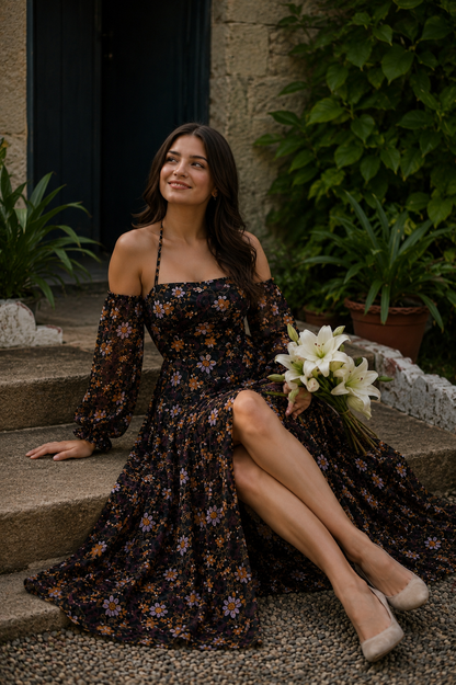 Twilight Bloom Dress