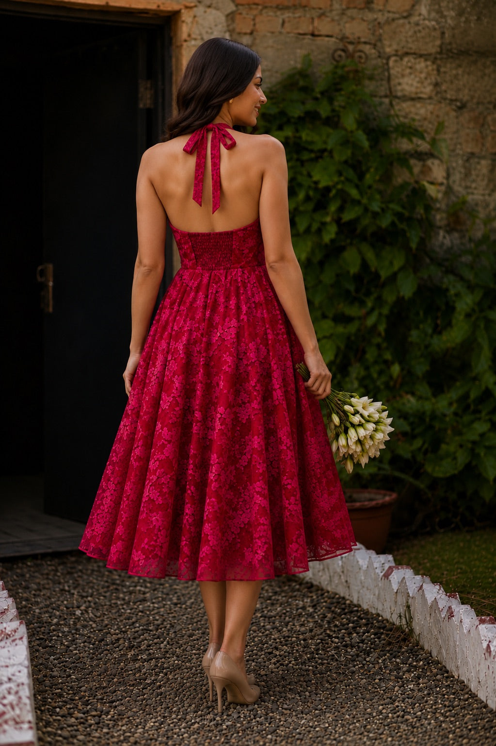 Blushing Blossom Dress