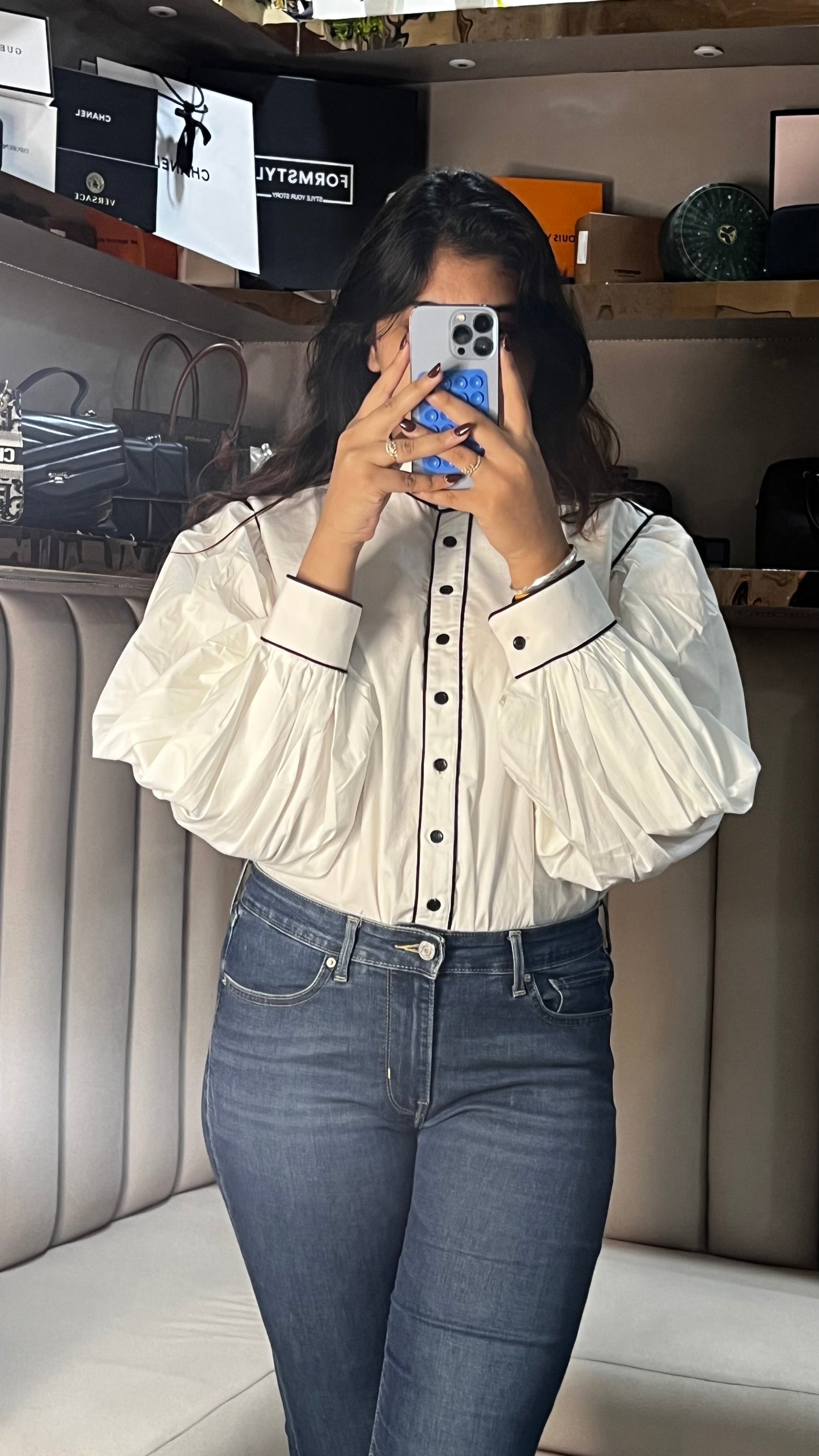 Monochrome Grace Shirt