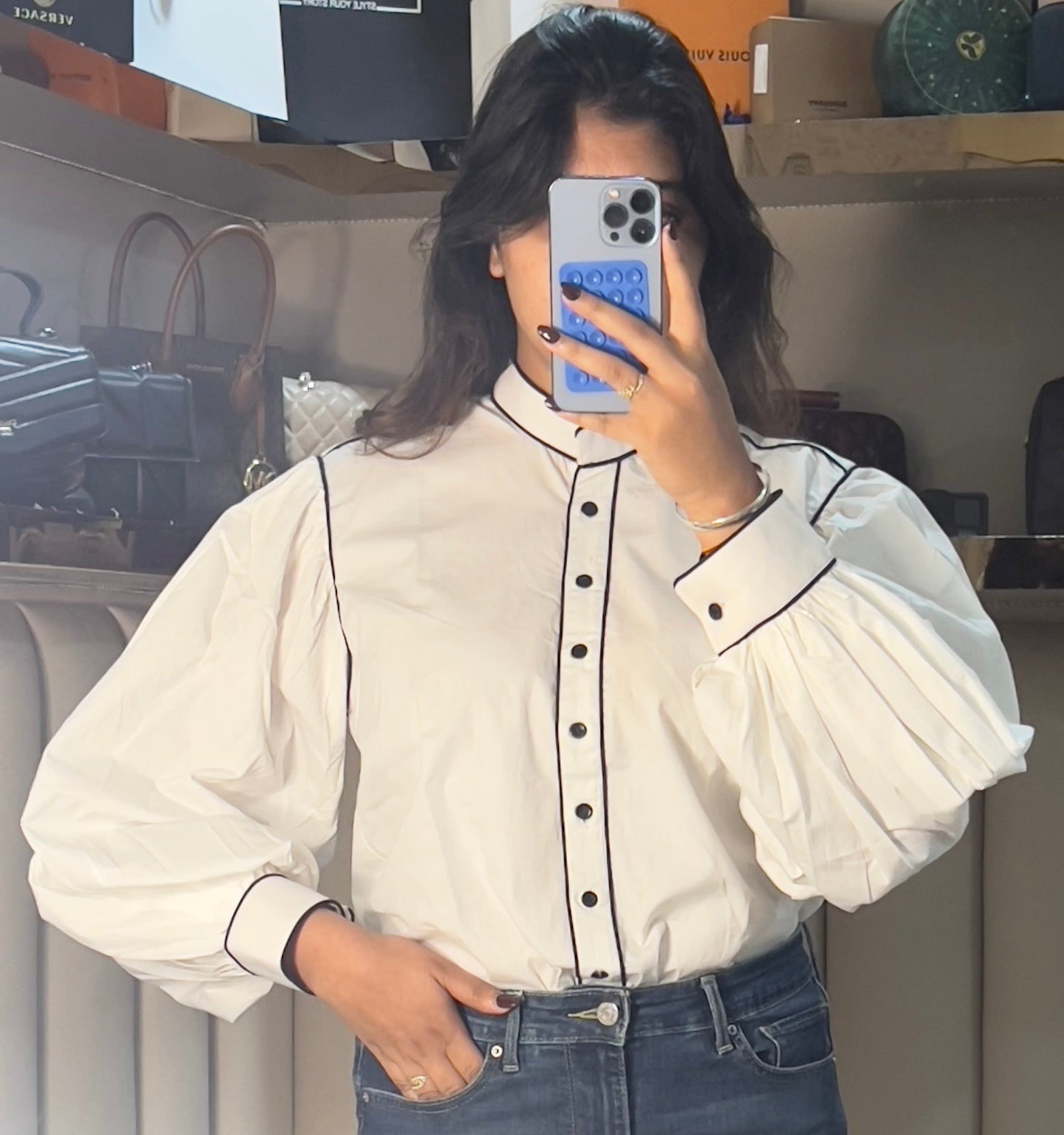 Monochrome Grace Shirt