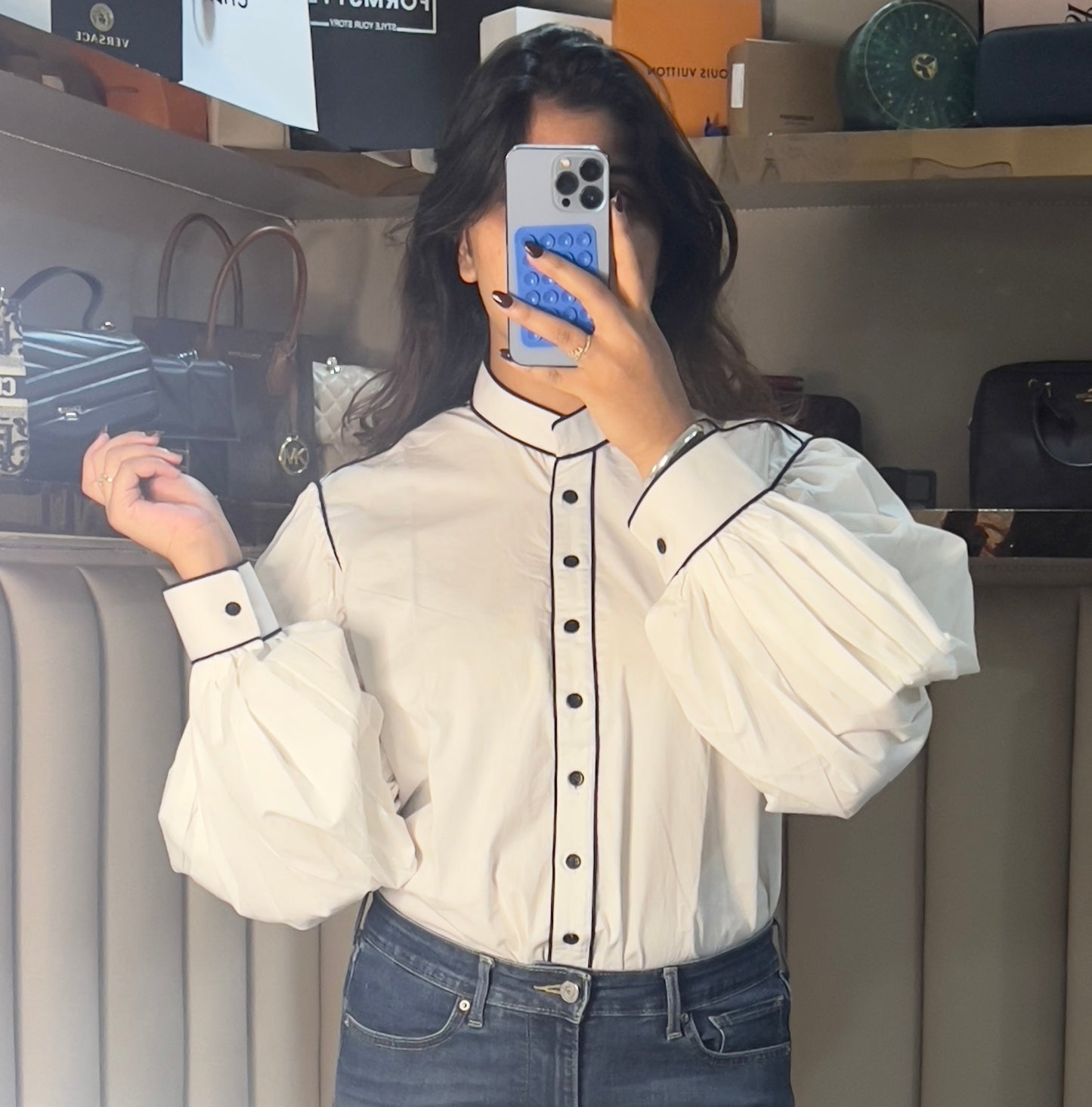 Monochrome Grace Shirt